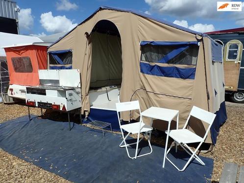 Cabanon Vouwwagen 750 KG met voortent, Caravans en Kamperen, Caravans, Bedrijf, Overige merken