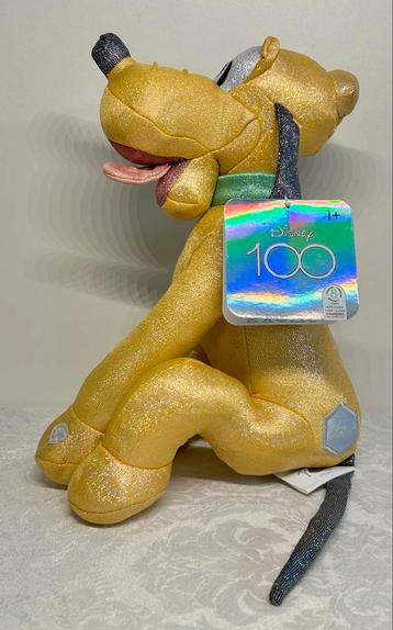 Glanzende Gouden Pluto Knuffel - Disney 100 beschikbaar voor biedingen