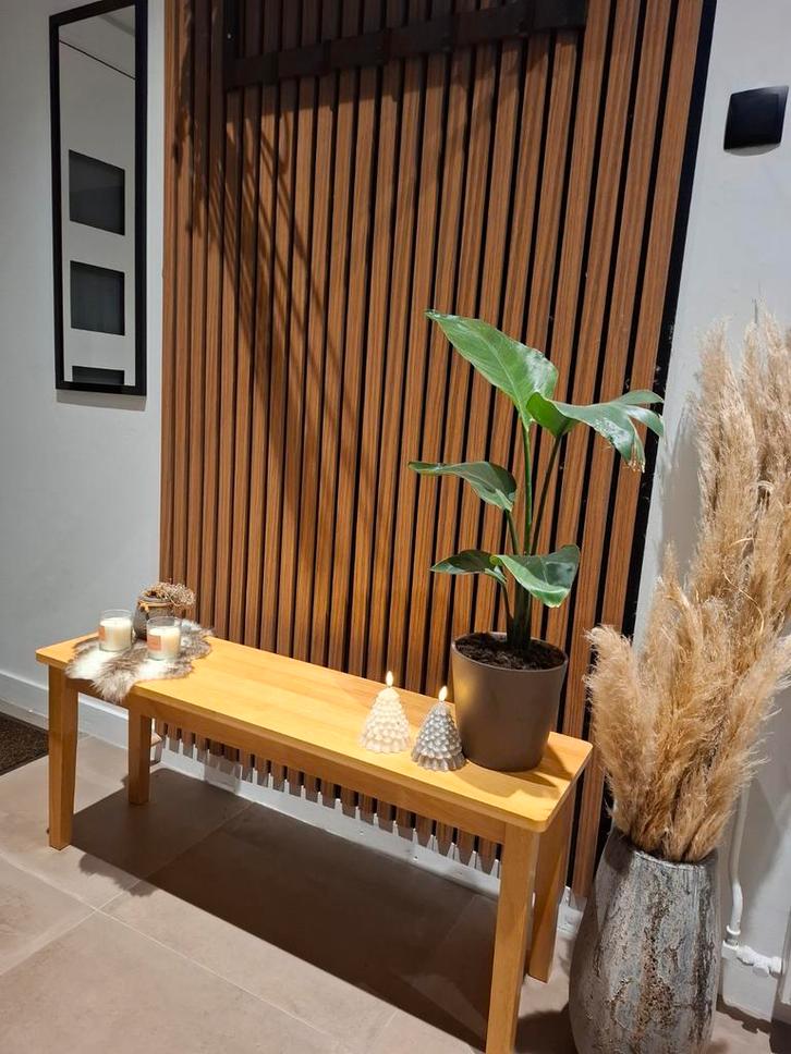 NIEUW - decoratief bankje/ zitbankje, Huis en Inrichting, Woonaccessoires | Zuilen en Pilaren, Nieuw, Ophalen