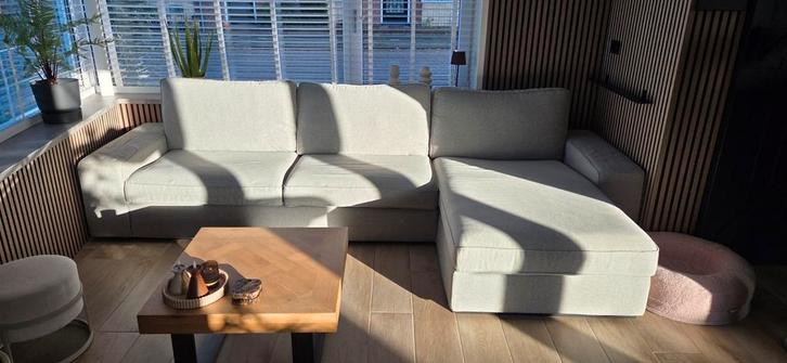 Ikea Kivik 4 zits bank chaise longue, Huis en Inrichting, Banken | Complete zithoeken, Gebruikt, Stof, Ophalen