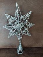 Mooie metalen kerstboompiek 36 cm hoog, Ophalen of Verzenden, Zo goed als nieuw