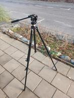 Manfrotto 055xbs met 128c videokop, Zo goed als nieuw!, Audio, Tv en Foto, Fotografie | Statieven en Balhoofden, Zo goed als nieuw