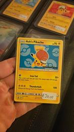 Ash's Pikachu sm114 Pokemonkaart!, Ophalen of Verzenden, Zo goed als nieuw