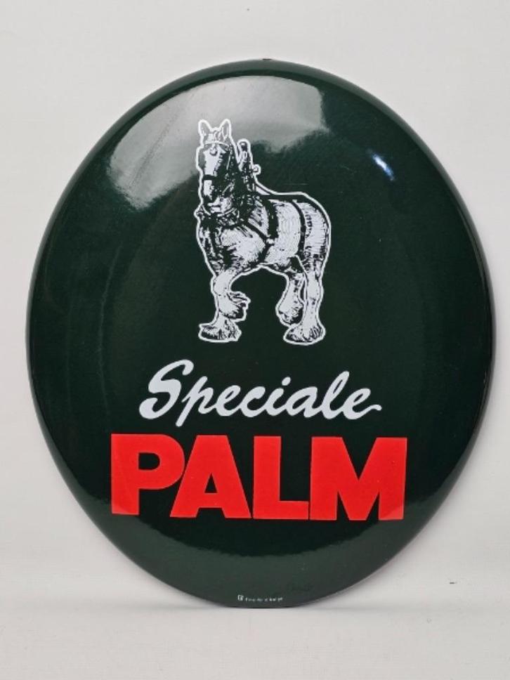 # Emaille Reclamebord Speciale Palm Bier - Emaillerie Belge, Verzamelen, Merken en Reclamevoorwerpen, Gebruikt, Reclamebord, Ophalen of Verzenden