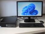 Dell Optiplex 3070 i5-8400 6-core 16gb 256gb SSD+ 1 TB + 24", Computers en Software, Desktop Pc's, Met monitor, Ophalen of Verzenden