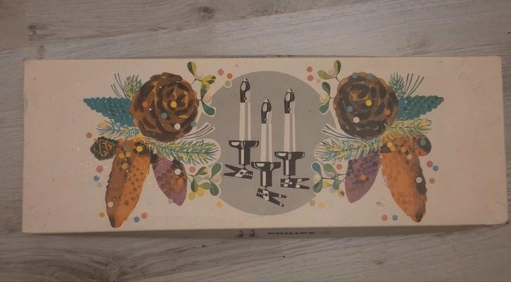 Ouderwetse kerstverlichting Philips, Diversen, Kerst, Gebruikt, Ophalen