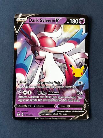 Pokemon promo kaart dark sylveon swsh 134 celebrations beschikbaar voor biedingen
