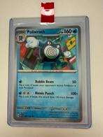 Poliwrath 062/165, Pokemon Scarlet & Violet 151, Ophalen of Verzenden, Zo goed als nieuw, Losse kaart