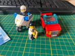 Lego City 7288 politiemotor + auto, Ophalen of Verzenden, Zo goed als nieuw