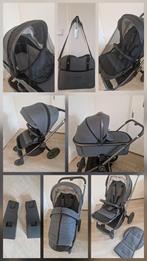 Muuvo wandel/kinderwagen 2 in 1 plus veel accessoires, Zo goed als nieuw, Combiwagen, Verstelbare duwstang, Ophalen