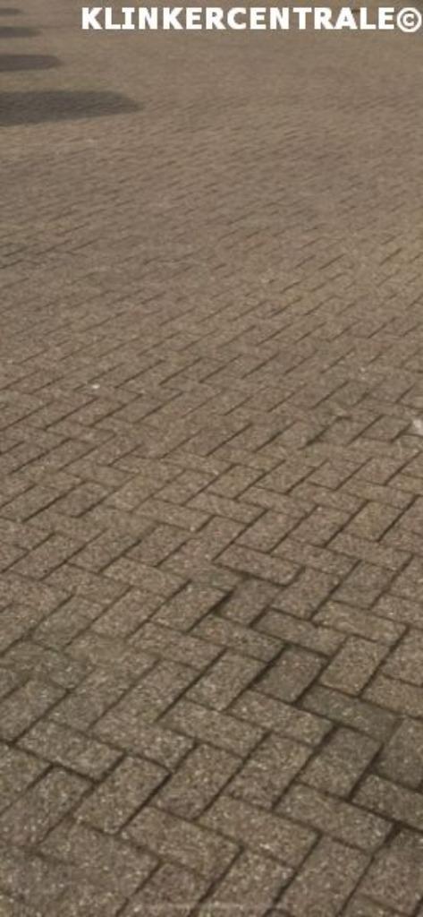ROOIKORTING 400m2 heide betonklinkers keiformaat op/inrit, Tuin en Terras, Tegels en Klinkers, Gebruikt, Klinkers, Beton, 10 m² of meer