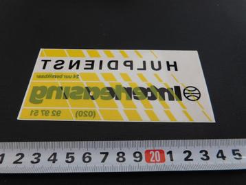 sticker raamsticker Hulpdienst Interleasing 020 929751 beschikbaar voor biedingen