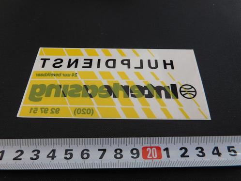 sticker raamsticker Hulpdienst Interleasing 020 929751, Verzamelen, Stickers, Zo goed als nieuw, Bedrijf of Vereniging, Ophalen