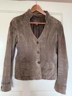 The Barn Suède Jasje - Colbert Stijl - maat 36, Kleding | Dames, Overige kleuren, Ophalen of Verzenden, Zo goed als nieuw, Jasje