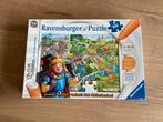 Tiptoi puzzel Ridders / ridderkasteel educatief, Ophalen of Verzenden, Meer dan 50 stukjes, Zo goed als nieuw
