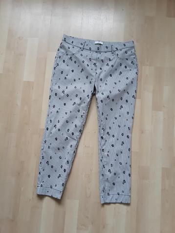 Broek print mt 44 blauw/wit van Peter Hahn beschikbaar voor biedingen