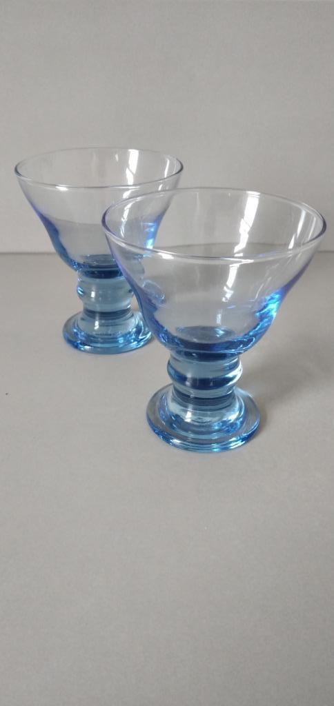 Gekleurd glas o.a. coupes/schaaltes/wijnglazen, Antiek en Kunst, Curiosa en Brocante, Ophalen of Verzenden