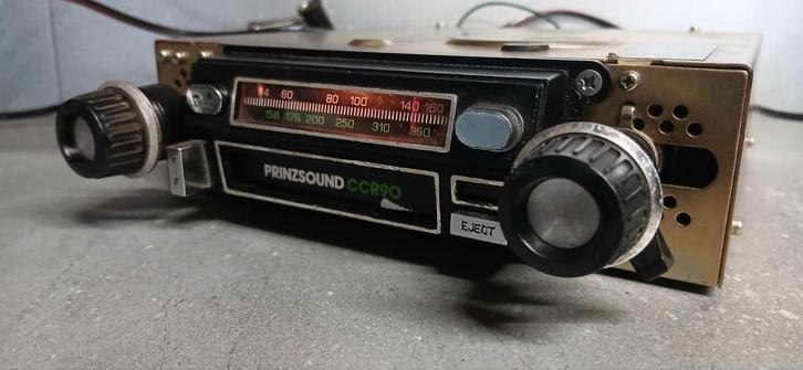 CCR90 Prinzsound Radio Cassette Youngtimer Oldtimer, Auto diversen, Autoradio's, Zo goed als nieuw, Ophalen of Verzenden