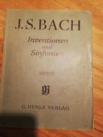 Inventionen & Sinfonien, J. S. Bach (Henle Urtext), Gebruikt, Klassiek, Ophalen of Verzenden, Artiest of Componist