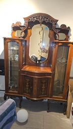 Antieke mahoniehouten kast, Antiek en Kunst, Ophalen
