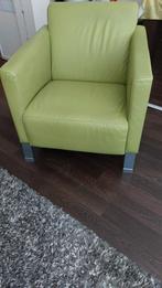 Lederen fauteuil, Huis en Inrichting, Stoelen, Ophalen