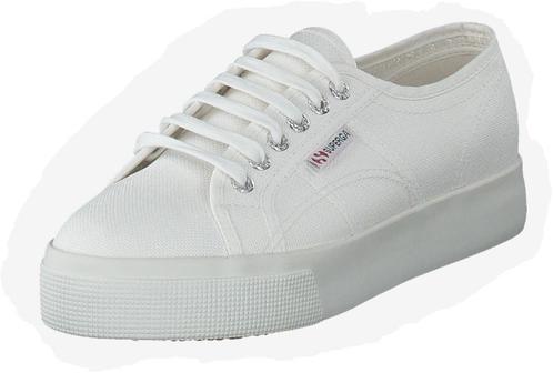 Superga 2730 Cotu Lage sneakers - Dames - Wit - Maat 39, Kleding | Dames, Schoenen, Zo goed als nieuw, Sneakers of Gympen, Wit
