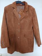 suède colbert jas bruin vintage cognac maat 40 v&d casuals, Ophalen of Verzenden, Nieuw, Maat 38/40 (M), Bruin