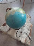Vintage Scanglobe Denemarken (verlicht) Wereldbol, Huis en Inrichting, Woonaccessoires | Wereldbollen, Ophalen of Verzenden, Verlicht
