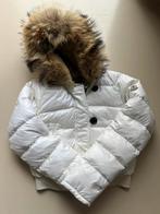 Moncler XS Fur Puffer winterjas wit, Kleding | Dames, Jassen | Winter, Wit, Moncler, Ophalen of Verzenden, Zo goed als nieuw