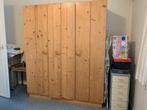 Houten (grenen) kledingkast jaren '70, Ophalen, Gebruikt, 50 tot 75 cm, 150 tot 200 cm