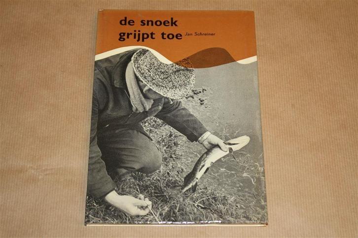 De snoek grijpt toe - Jan Schreiner, Boeken, Hobby en Vrije tijd, Zo goed als nieuw, Tekenen en Schilderen, Ophalen of Verzenden