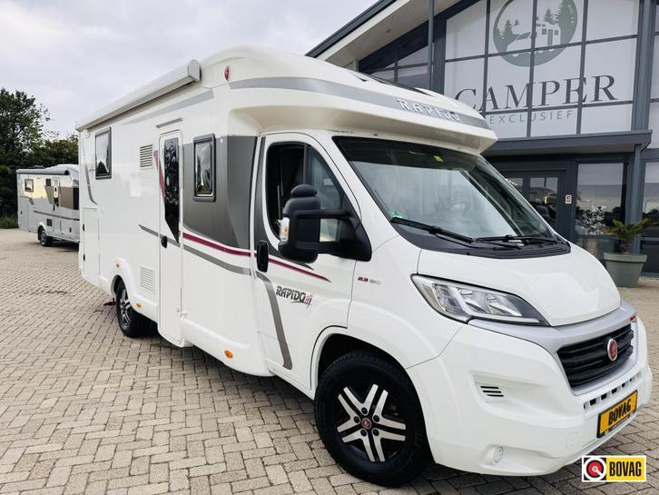 Rapido 686F 686 F 9-Traps Automaat Queensbed 2020, Caravans en Kamperen, Campers, Bedrijf, tot en met 3, Half-integraal, Rapido