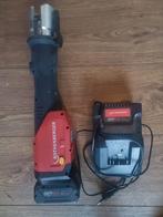 Rothenberger Perstang met Accu en Oplader, Ophalen, Gebruikt