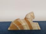 Presse-papier Sphinx Natuursteen Art Deco, Ophalen of Verzenden