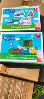 Peppa Pig Puzzels - Set van 2, Ophalen, 10 tot 50 stukjes, Zo goed als nieuw, 2 tot 4 jaar