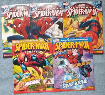NL. (ULTIMATE) SPIDER-MAN MAGAZINE #1 - #5. 2014. PANINI. beschikbaar voor biedingen