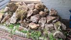 Rots stenen voor vijver of tuin, Tuin en Terras, Grind, Keien en Split, Ophalen, Zo goed als nieuw, Overige materialen