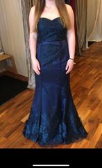 Gala jurk maat 38, Maat 38/40 (M), Galajurk, Blauw, Ophalen of Verzenden