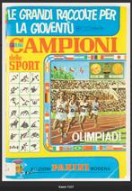 Panini album Campioni dello Sport - Olympische Spelen, Ophalen of Verzenden, Gebruikt, Meerdere plaatjes