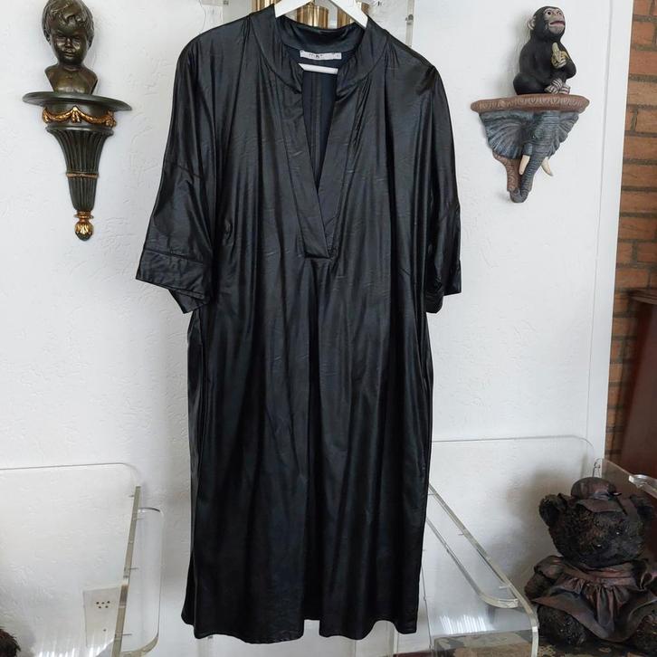 Jurk van het merk Mat Fashion.  Maat L. (48/50), Kleding | Dames, Grote Maten, Zo goed als nieuw, Jurk, Zwart, Verzenden