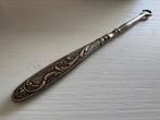 Antieke Franse veterhaak / corsethaak, Ophalen of Verzenden, Zilver