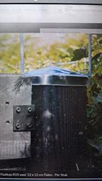 Paalkap RVS voor 12x12cm  Palen, Ophalen of Verzenden, Nieuw