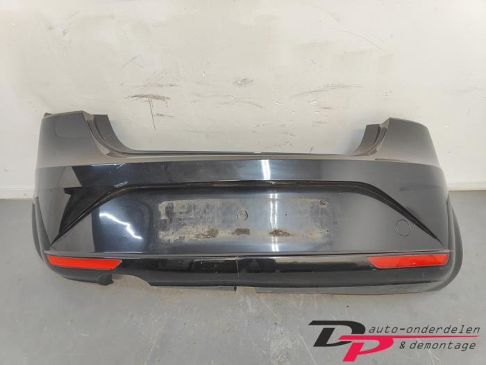 Achterbumper van een Seat Leon (LC9Z), Auto-onderdelen, Carrosserie en Plaatwerk, Bumper, Seat, Gebruikt, 3 maanden garantie, Ophalen of Verzenden