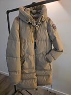 Parajumper Longbear Damesjas Maat L, Kleding | Dames, Jassen | Winter, Ophalen, Beige, Maat 42/44 (L), Zo goed als nieuw