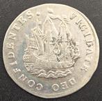 1735 Scheepjesschelling Holland, Postzegels en Munten, Vóór koninkrijk, Zilver, Losse munt, Overige waardes