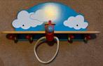 Leuke Kinder Kapstok - Wolken en Vliegtuig, Ophalen of Verzenden, Zo goed als nieuw, Kapstokje