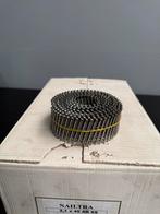 RVS Bolkop Rolnagels Ringnagels 2.1 x 45 mm Ring RVS, Nieuw, Ophalen of Verzenden, Spijkers, Minder dan 50 mm