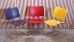 54 x Casala curvy vergaderstoelen buisframe stoelen design, Ophalen of Verzenden, Zo goed als nieuw, Vijf, Zes of meer stoelen