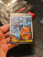 Mega Charizard X EX - Zeldzame Pokémonkaart, Ophalen of Verzenden, Gebruikt, Losse kaart, Foil