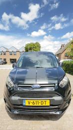 Ford Transit Connect 1.5 Tdci 74KW L2 Goed onderhouden L2H1, Auto's, Bestelauto's, 4 cilinders, Zwart, Origineel Nederlands, 1468 kg